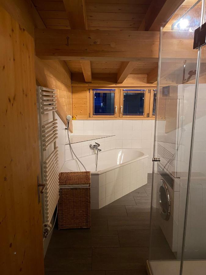 Appartamento Attic In The Alps Luzein Esterno foto